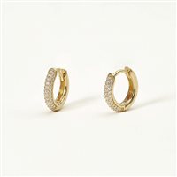 Orecchini Mabina Donna Coppia Fissa in Argento Zirconia 563520 - 563520